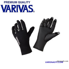 Перчатки Varivas Chloroprene Glove3 VAG-19 Black x Gray размер L-L